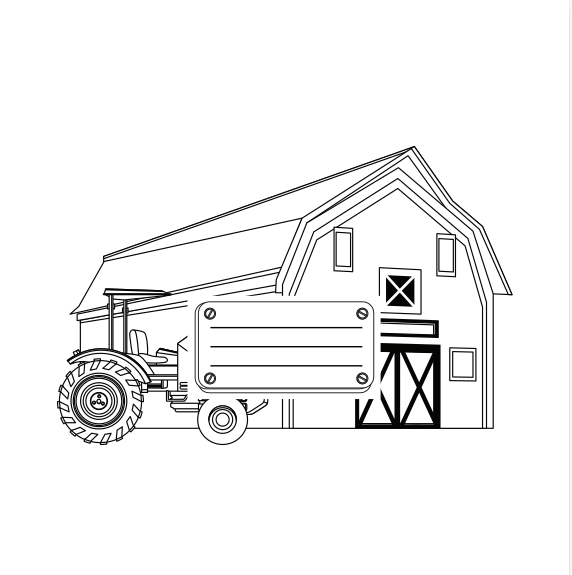 Mein Malbuch vom Bauernhof: 50 tolle Ausmalbilder für Kids ab 5